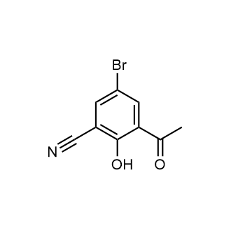 3-Acetyl-5-bromo-2-hydroxybenzonitrile|CS-0736289