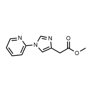 Methyl 2-(1-(pyridin-2-yl)-1H-imidazol-4-yl)acetate|CS-0736326