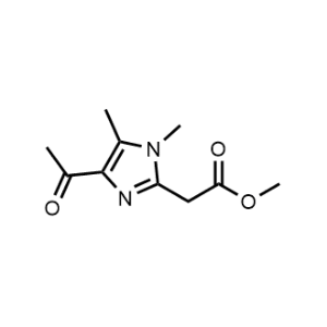 Methyl 2-(4-acetyl-1,5-dimethyl-1H-imidazol-2-yl)acetate|CS-0736328