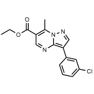 Ethyl 3-(3-chlorophenyl)-7-methylpyrazolo[1,5-a]pyrimidine-6-carboxylate|CS-0736367