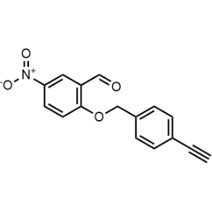 2-((4-Ethynylbenzyl)oxy)-5-nitrobenzaldehyde|CS-0736408