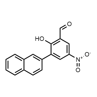2-Hydroxy-3-(naphthalen-2-yl)-5-nitrobenzaldehyde|CS-0736409
