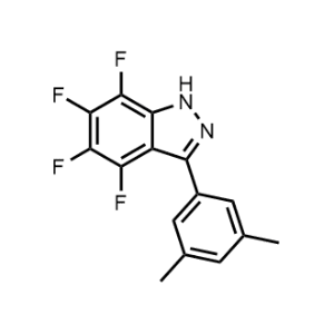 3-(3,5-Dimethylphenyl)-4,5,6,7-tetrafluoro-1H-indazole|CS-0736587