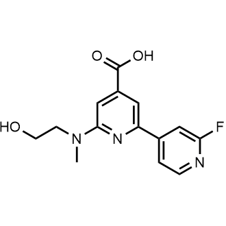 2'-Fluoro-6-((2-hydroxyethyl)(methyl)amino)-[2,4'-bipyridine]-4-carboxylic acid|CS-0736629
