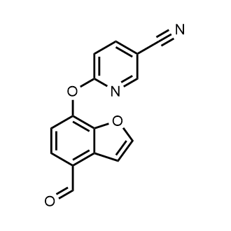6-((4-Formylbenzofuran-7-yl)oxy)nicotinonitrile|CS-0736674