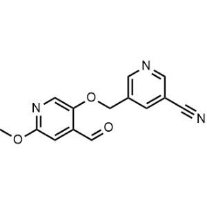 5-(((4-Formyl-6-methoxypyridin-3-yl)oxy)methyl)nicotinonitrile|CS-0736681