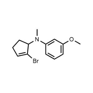 N-(2-Bromocyclopent-2-en-1-yl)-3-methoxy-N-methylaniline|CS-0736692