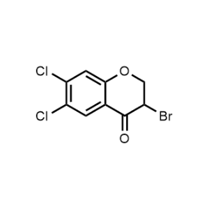 3-Bromo-6,7-dichlorochroman-4-one|CS-0736702