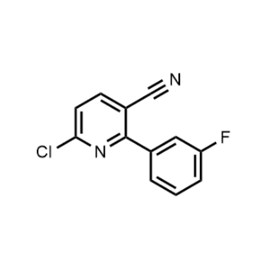6-Chloro-2-(3-fluorophenyl)nicotinonitrile|CS-0736757