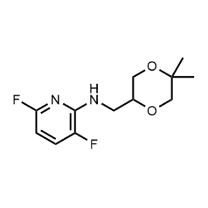 N-((5,5-Dimethyl-1,4-dioxan-2-yl)methyl)-3,6-difluoropyridin-2-amine|CS-0736785