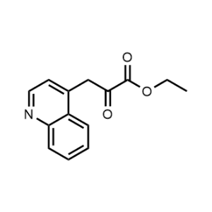 Ethyl 2-oxo-3-(quinolin-4-yl)propanoate|CS-0736849