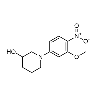 1-(3-Methoxy-4-nitrophenyl)piperidin-3-ol|CS-0736983
