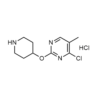 4-Chloro-5-methyl-2-(piperidin-4-yloxy)pyrimidine hydrochloride|CS-0736984