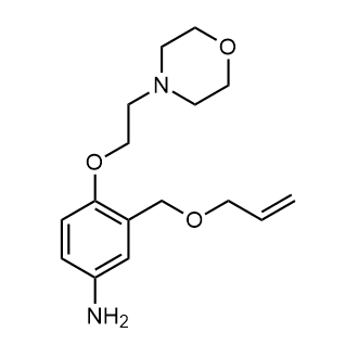 3-(Allyloxymethyl)-4-(2-morpholinoethoxy)aniline|CS-0736992