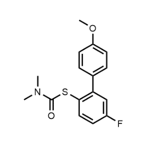 S-(5-Fluoro-4'-methoxy-[1,1'-biphenyl]-2-yl) dimethylcarbamothioate|CS-0737102