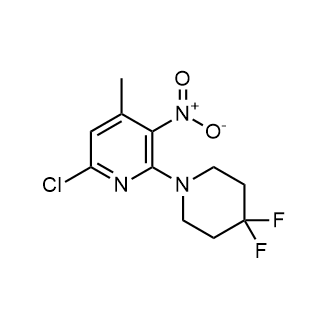 6-Chloro-2-(4,4-difluoropiperidin-1-yl)-4-methyl-3-nitropyridine|CS-0737191