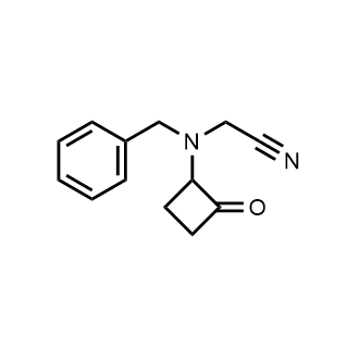 2-(Benzyl(2-oxocyclobutyl)amino)acetonitrile|CS-0737243