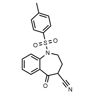 5-Oxo-1-tosyl-2,3,4,5-tetrahydro-1H-benzo[b]azepine-4-carbonitrile|CS-0737269