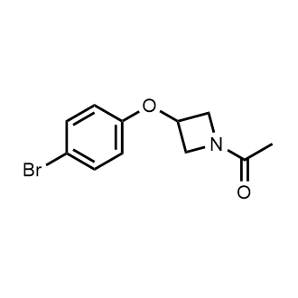 1-(3-(4-Bromophenoxy)azetidin-1-yl)ethanone|CS-0737346