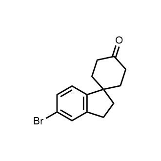 5'-Bromo-2',3'-dihydrospiro[cyclohexane-1,1'-inden]-4-one|CS-0737354