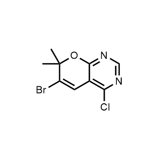6-Bromo-4-chloro-7,7-dimethyl-7H-pyrano[2,3-d]pyrimidine|CS-0737357
