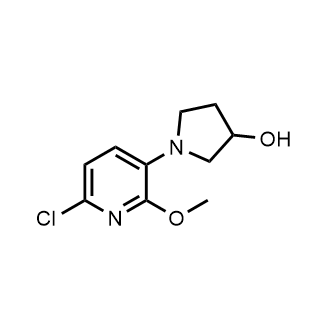 1-(6-Chloro-2-methoxypyridin-3-yl)pyrrolidin-3-ol|CS-0737362