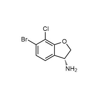 (R)-6-Bromo-7-chloro-2,3-dihydrobenzofuran-3-amine|CS-0737503