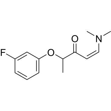 (1Z)-1-(Dimethylamino)-4-(3-fluorophenoxy)pent-1-en-3-one|CS-0737623