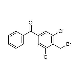 4-(BRomomethyl)-3,5-dichlorobenzophenone|CS-0737701