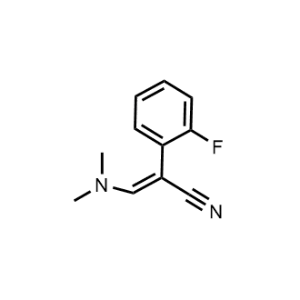 (Z)-3-(Dimethylamino)-2-(2-fluorophenyl)acrylonitrile|CS-0737704