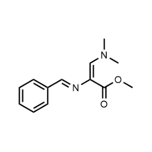 Methyl (2E)-3-(dimethylamino)-2-[(E)-(phenylmethylidene)amino]prop-2-enoate|CS-0737745