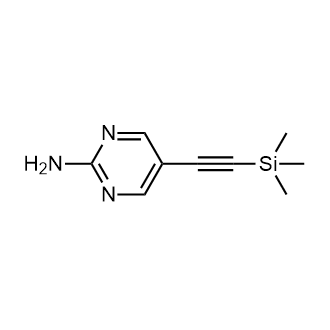 5-((Trimethylsilyl)ethynyl)pyrimidin-2-amine|CS-0737911