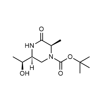 tert-Butyl (2R,5S)-5-((S)-1-hydroxyethyl)-2-methyl-3-oxopiperazine-1-carboxylate|CS-0738387