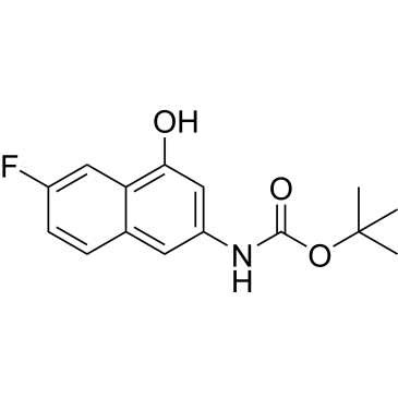 tert-Butyl (6-fluoro-4-hydroxynaphthalen-2-yl)carbamate|CS-0738414