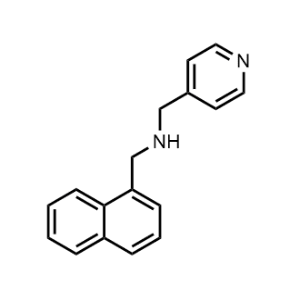 Naphthalen-1-Ylmethyl-pyridin-4-ylmethyl-amine|CS-0738967