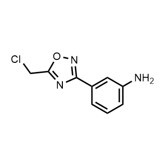 3-(5-Chloromethyl-[1,2,4]Oxadiazol-3-yl)-aniline|CS-0739540