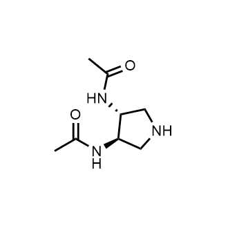 N,N'((3R,4R)-Pyrrolidine-3,4-diyl)diacetamide|CS-0739612