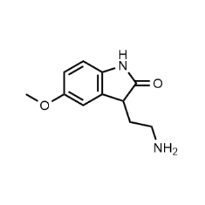 3-(2-Amino-Ethyl)-5-methoxy-1,3-dihydro-indol-2-one|CS-0739632