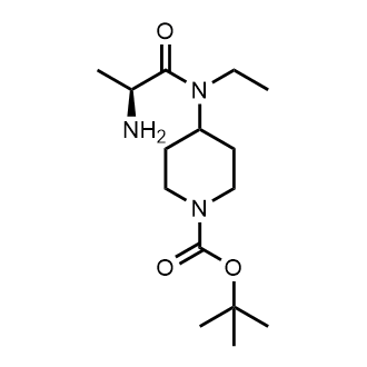 4-[((S)-2-Amino-Propionyl)-ethyl-amino]-piperidine-1-carboxylic acid tert-butyl ester|CS-0739869