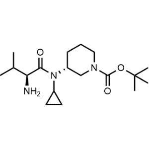 (R)-3-[((S)-2-Amino-3-Methyl-butyryl)-cyclopropyl-amino]-piperidine-1-carboxylic acid tert-butyl ester|CS-0739895