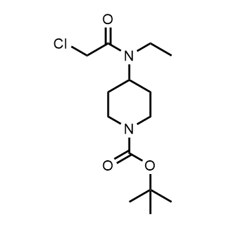 4-[(2-Chloro-Acetyl)-ethyl-amino]-piperidine-1-carboxylic acid tert-butyl ester|CS-0739911