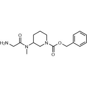 3-[(2-Amino-Acetyl)-methyl-amino]-piperidine-1-carboxylic acid benzyl ester|CS-0739945