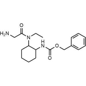 {2-[(2-Amino-Acetyl)-ethyl-amino]-cyclohexyl}-carbamic acid benzyl ester|CS-0739953