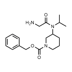 3-[(2-Amino-Acetyl)-isopropyl-amino]-piperidine-1-carboxylic acid benzyl ester|CS-0739954