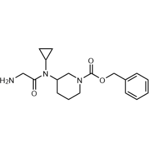 3-[(2-Amino-Acetyl)-cyclopropyl-amino]-piperidine-1-carboxylic acid benzyl ester|CS-0739958