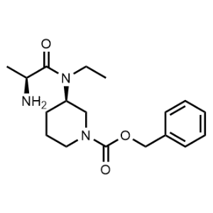 (R)-3-[((S)-2-Amino-Propionyl)-ethyl-amino]-piperidine-1-carboxylic acid benzyl ester|CS-0739971