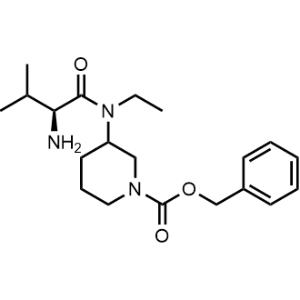 3-[((S)-2-Amino-3-Methyl-butyryl)-ethyl-amino]-piperidine-1-carboxylic acid benzyl ester|CS-0739990