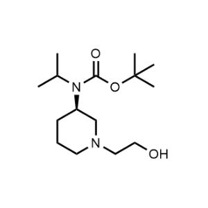 Tert-butyl N-[(3R)-1-(2-hydroxyethyl)piperidin-3-yl]-N-propan-2-ylcarbamate|CS-0740183