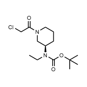 Tert-butyl N-[(3R)-1-(2-chloroacetyl)piperidin-3-yl]-N-ethylcarbamate|CS-0740215