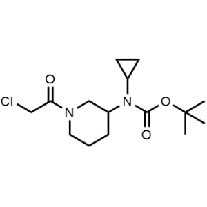 [1-(2-Chloro-Acetyl)-piperidin-3-yl]-cyclopropyl-carbamic acid tert-butyl ester|CS-0740219